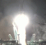 Запуск космического корабля к МКС показали на площади Маркса в Новосибирске - Gorsite.Ru