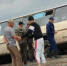 Автобус съехал в кювет под Новосибирском из-за плохой дороги - Gorsite.Ru