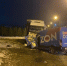 В Новосибирске фургон с товарами из маркетплейса протаранил «КамАЗ» - Сиб.фм